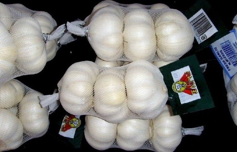 Pure White Sweet Organic Fresh Seed Garlic For Digestive Disorders Treatment