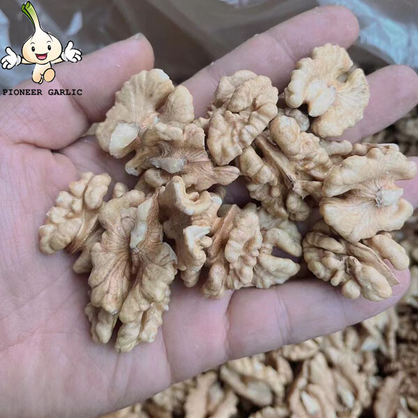 Núcleo de nuez de nueva cosecha de Xinjiang/ ámbar claro1/2 Núcleos de nuez