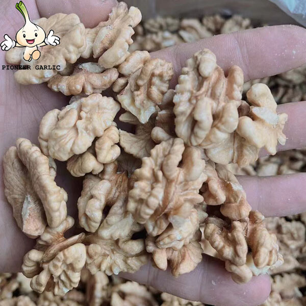 Xinjiang Crop New Walnut Kernel Light Amber 1/2 Walnut Kernels